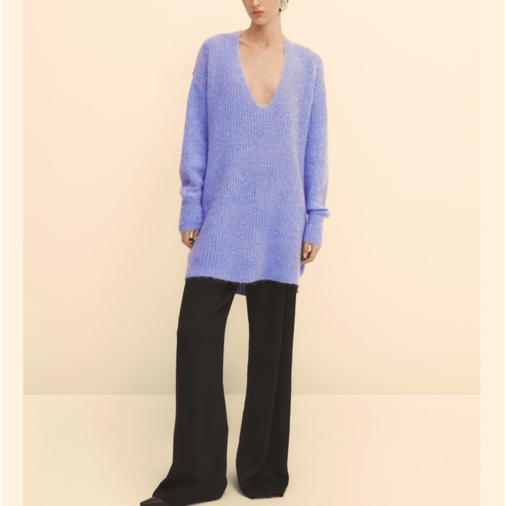 Free people women sweater tunic long sleeve size sp